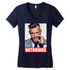 conor mcgregor notorious Women's V-Neck T-Shirt