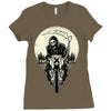 grim racer Ladies Fitted T-Shirt