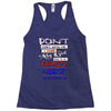 she is a crazy nurse Racerback Tank