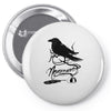 nevermore Pin-back button