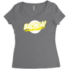 bazinga Women's Triblend Scoop T-shirt