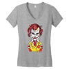 mcjoker2 Women's V-Neck T-Shirt