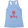 screaming skull Racerback Tank
