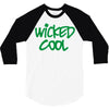 boston southie wicked cool 3/4 Sleeve Shirt