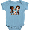 high five Baby Bodysuit