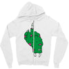 rude zombie Zipper Hoodie