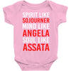 spirit, mind, soul pt Baby Bodysuit