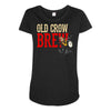 drinky crow Maternity Scoop Neck T-shirt