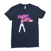 hadou ken Ladies Fitted T-Shirt