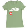 hecho en colorado long sleeve Ladies Fitted T-Shirt