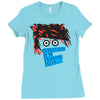 awsome design animation skin Ladies Fitted T-Shirt