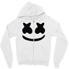 marshmello face Zipper Hoodie