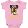 gryffindog pug Baby Bodysuit