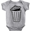 garbage ghost Baby Bodysuit