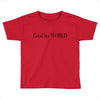 good bye world Toddler T-shirt