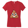 pizza shit Women's V-Neck T-Shirt