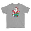 santa with piles of christmas Youth Tee