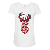 merry cristmas Maternity Scoop Neck T-shirt