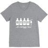 bottles 1965   mens funny V-Neck Tee