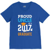 Class of 2017 Proud Uncle Graduation V-Neck Tee