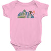 jurassic story Baby Bodysuit