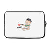 Cute Baby Painter's Mom Love Laptop sleeve
