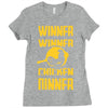 winner winner chicken dinner Ladies Fitted T-Shirt
