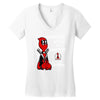 merc with a mouth Women's V-Neck T-Shirt