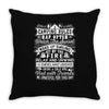 camping rules!! Throw Pillow