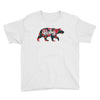 Floral Baby Bear Youth Tee