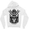 samurai skull Zipper Hoodie