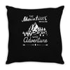 wild adventure Throw Pillow
