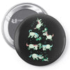 angry unicorns Pin-back button