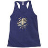 torn rib cage Racerback Tank