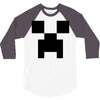 creeper face 3/4 Sleeve Shirt