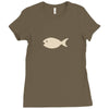 fish Ladies Fitted T-Shirt