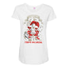 lydia the strange Maternity Scoop Neck T-shirt