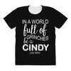 in a world full of grinches be a cindy lou who All Over Women's T-shirt