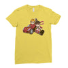 super ryu kart Ladies Fitted T-Shirt
