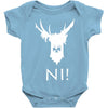 knights who say ni Baby Onesie