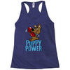 puppy power Racerback Tank