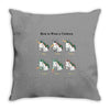 unihorn 101 Throw Pillow