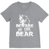 Beware Of The Bear V-Neck Tee