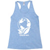 earth day planet Racerback Tank