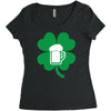drink and irish Women's Triblend Scoop T-shirt