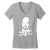stromberg lustig kult nerd retro Women's V-Neck T-Shirt