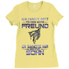 vater und sohn 6 Ladies Fitted T-Shirt
