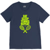Eat Sleep Tennis Repeat V-Neck Tee