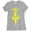 tees for the tesla museum! Ladies Fitted T-Shirt