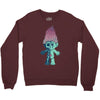 anatomy of a troll Crewneck Sweatshirt